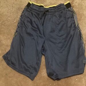 Men's Blue Athletic Shorts